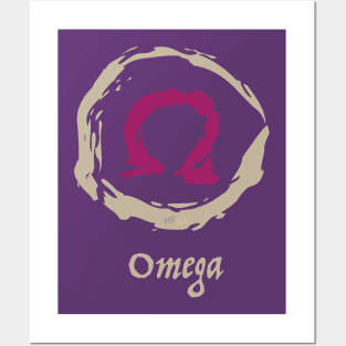 Greek Omega Posters and Art